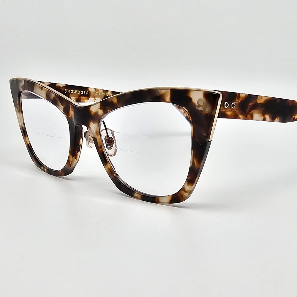 DITA Tortoise Shell Cat-Eye Glasses